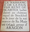 Aragon : La naissance de la paix