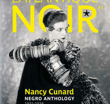 Affiche de l'exposition "L'Atlantique noir de Nancy Cunard".