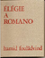 Aragon  Elegie Romano