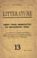 Littérature N°13 couverture