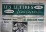 Les Lettres fran�aises n�739